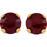 Inverness® Piercing Birthstone Stud Earrings
