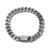 Bulova Jewelry Mens Chain Bracelet Medium Silver-Tone
